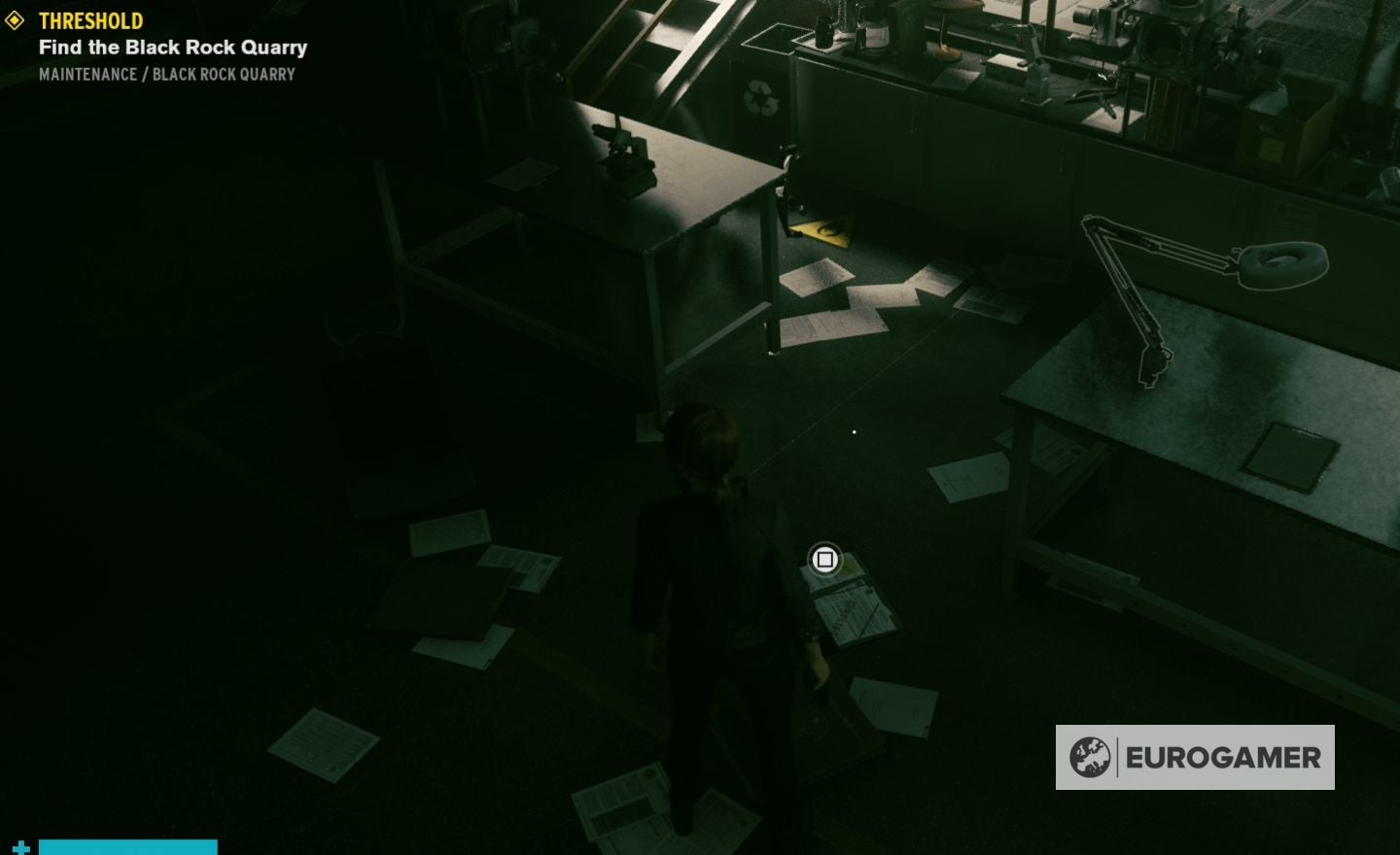 Control Find the Black Rock Prism by exploring the Black Rock Quarry